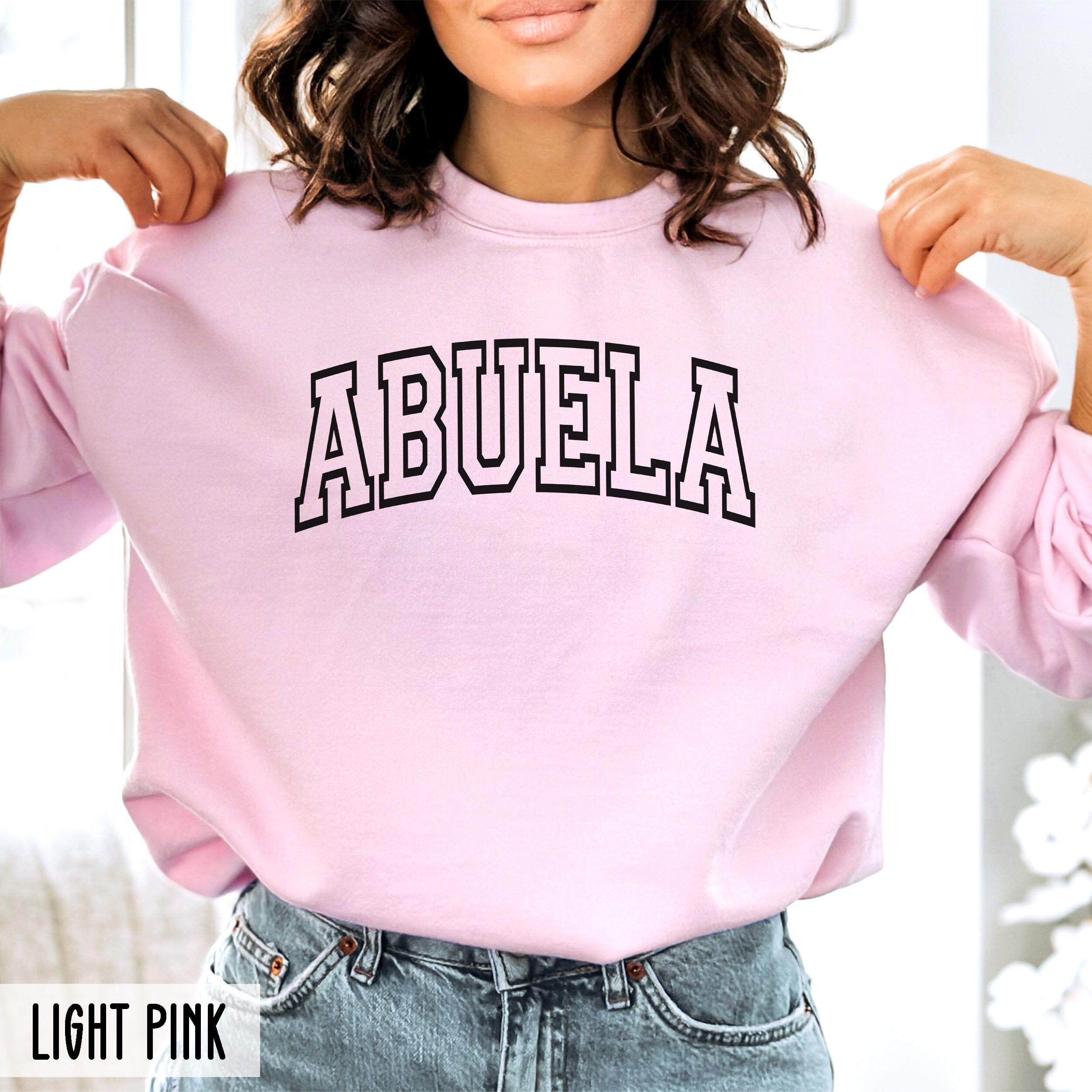 vintage abuela sweatshirt for latina grandma unisex fit spanish grandma shirt unique birthday gift for abuelita aroz3