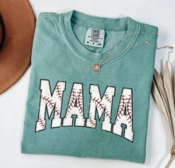 vintage baseball mom shirt for mothers day retro sports mama tee family baseball t shirt unique gift for moms ersf8
