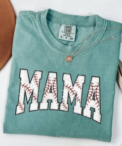 vintage baseball mom shirt for mothers day retro sports mama tee family baseball t shirt unique gift for moms ersf8