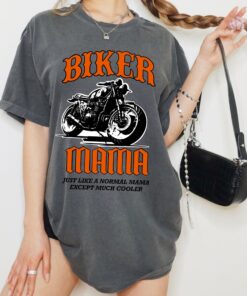 vintage biker mama graphic tee for women retro motorcycle shirt harley badass style t shirt l5miq