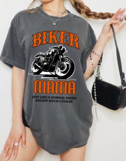 vintage biker mama graphic tee for women retro motorcycle shirt harley badass style t shirt l5miq