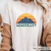 vintage camping shirt for men and women retro outdoors tee cute adventure hiking t shirt for campers uwny1