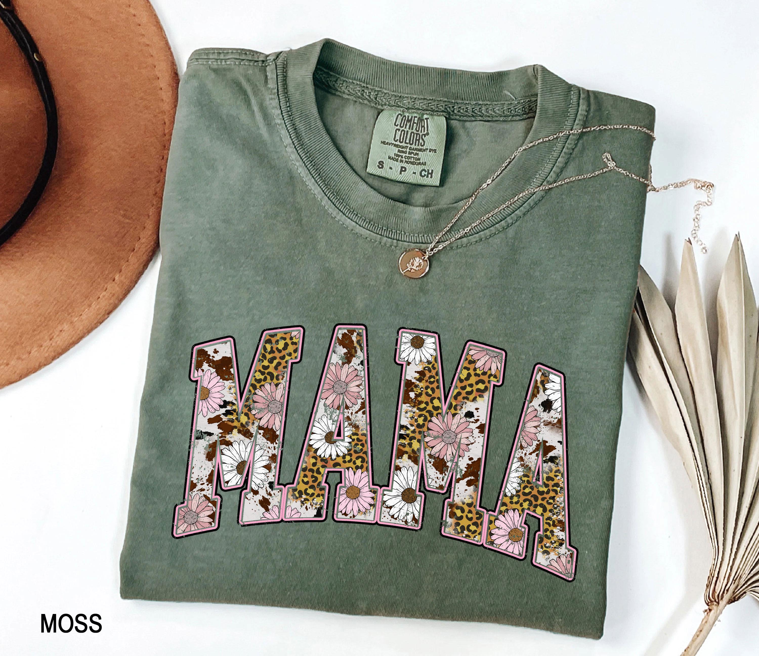 vintage daisy flower mama t shirt for strong women funny mom shirt mothers day gift cute mom tee womens apparel kuvfk scaled