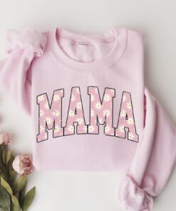 vintage daisy mama sweatshirt cute flower shirt for mothers day best mom ever gift trendy mom life apparel wmvg5