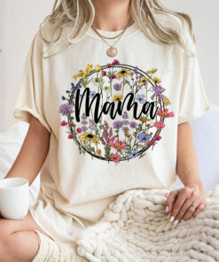 vintage floral mama shirt for mothers day retro mom life tee cute gift for mom best mom ever t shirt cat5o