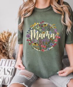 vintage floral mama shirt for mothers day retro mom life tee cute gift for mom best mom ever t shirt tnxsi