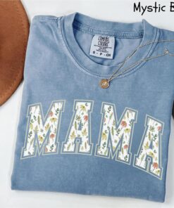 vintage floral mama shirt graphic tee for strong women best mom ever t shirt cute mama life shirt for mothers day mittf