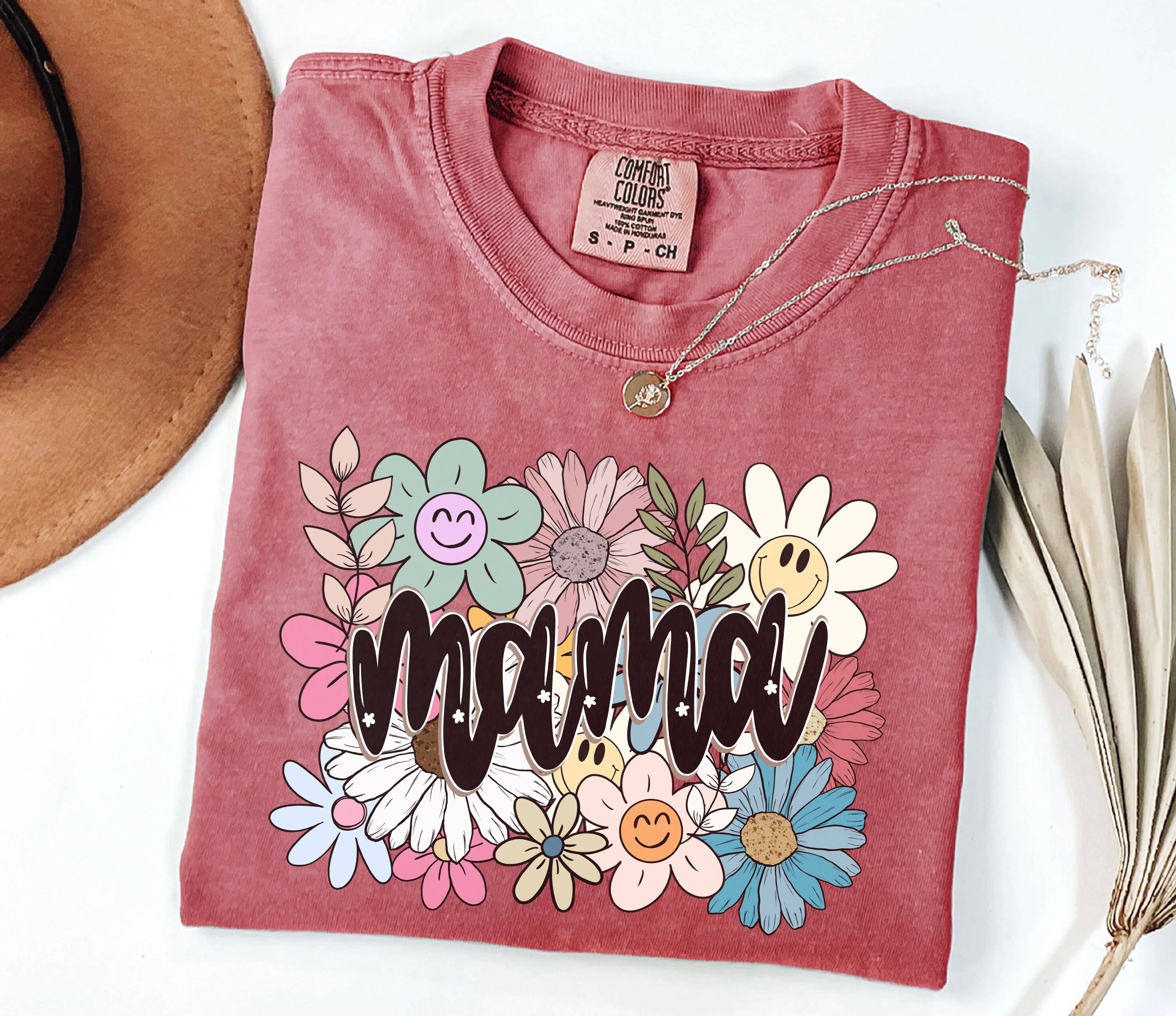 vintage floral mama t shirt for strong women funny mom life shirt best mom ever tee perfect for mothers day gifts 5ltcc scaled