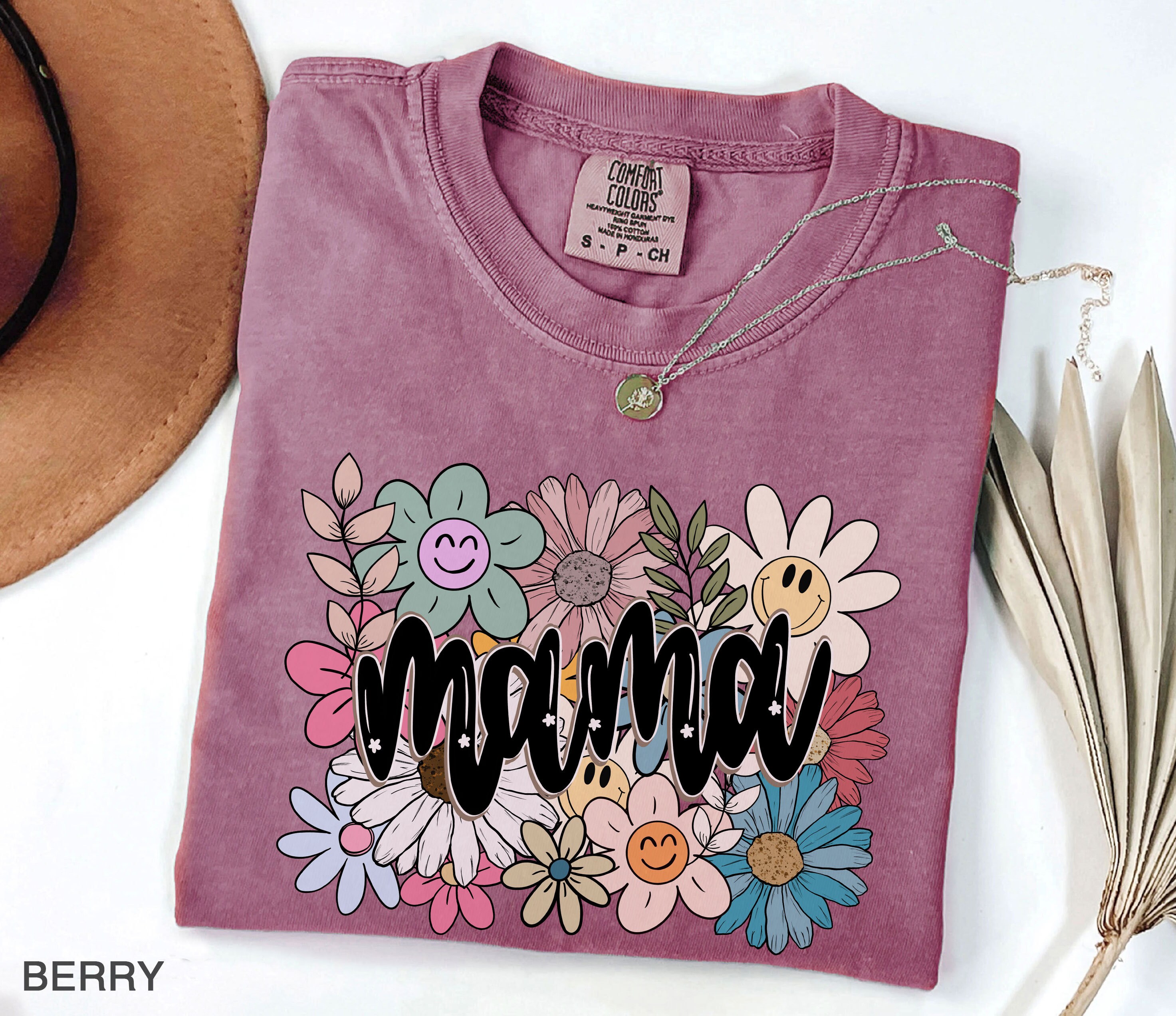 vintage floral mama t shirt for strong women funny mom life shirt best mom ever tee perfect for mothers day gifts 9aael scaled