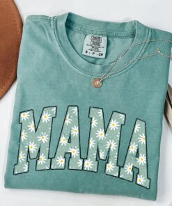 vintage floral mama t shirt for strong women funny mom shirt cute graphic tee perfect for mothers day gifts 90jw3