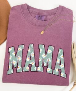 vintage floral mama t shirt for strong women funny mom shirt cute graphic tee perfect for mothers day gifts iapi9