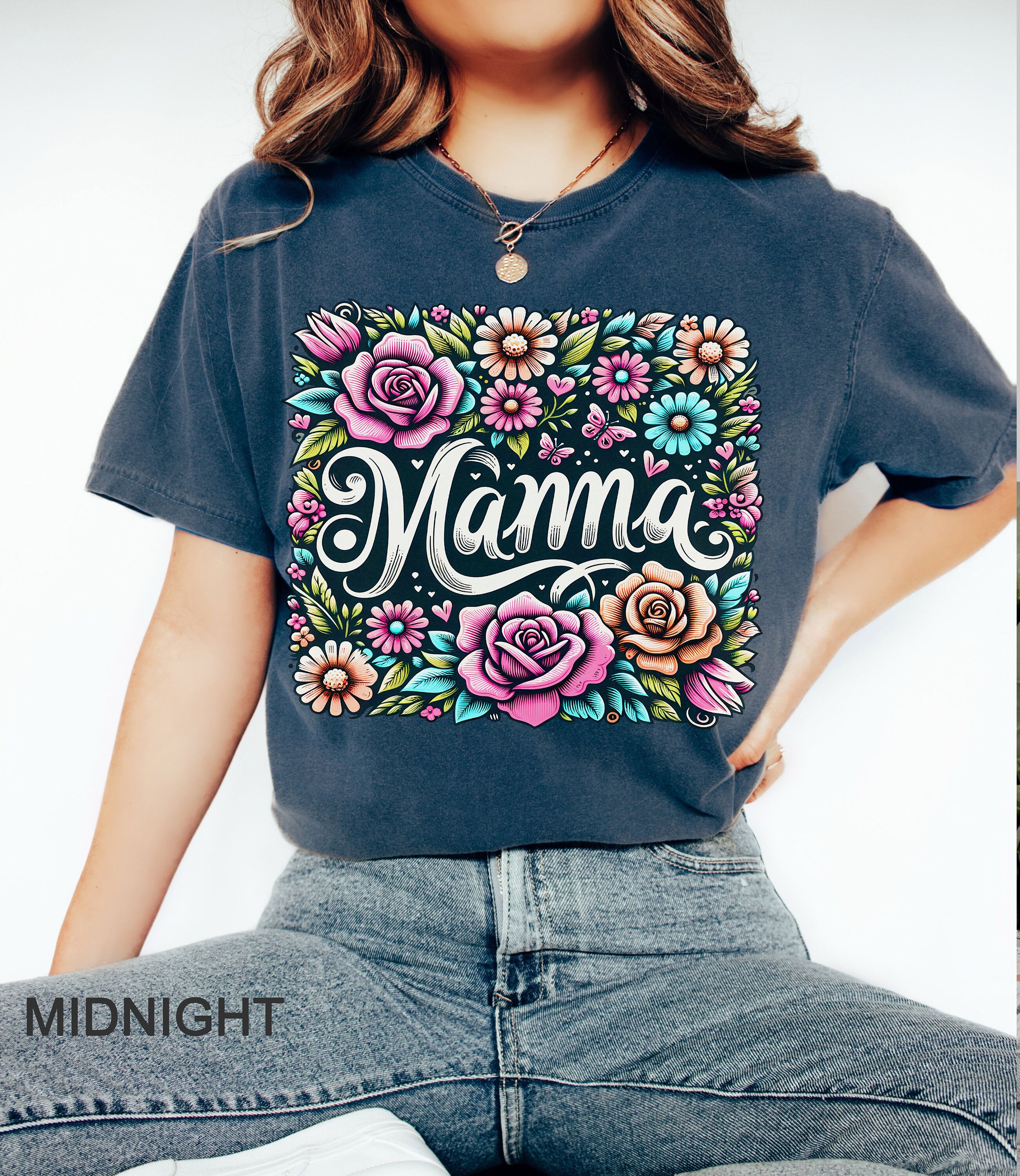 vintage floral mama t shirt for strong women graphic tee best mom ever shirt mothers day gift womens t shirt nxxpl scaled