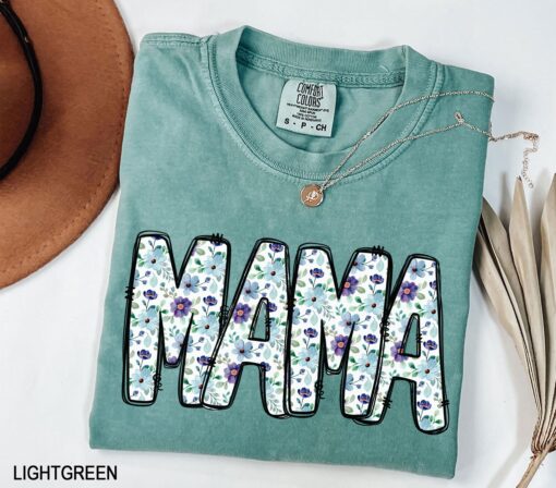 vintage floral mama t shirt for strong women graphic tee cute mom life shirt perfect for mothers day gifts drk54 scaled