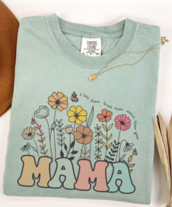 vintage floral mama t shirt for women strong woman graphic tee best mom ever shirt mothers day gift hwck9