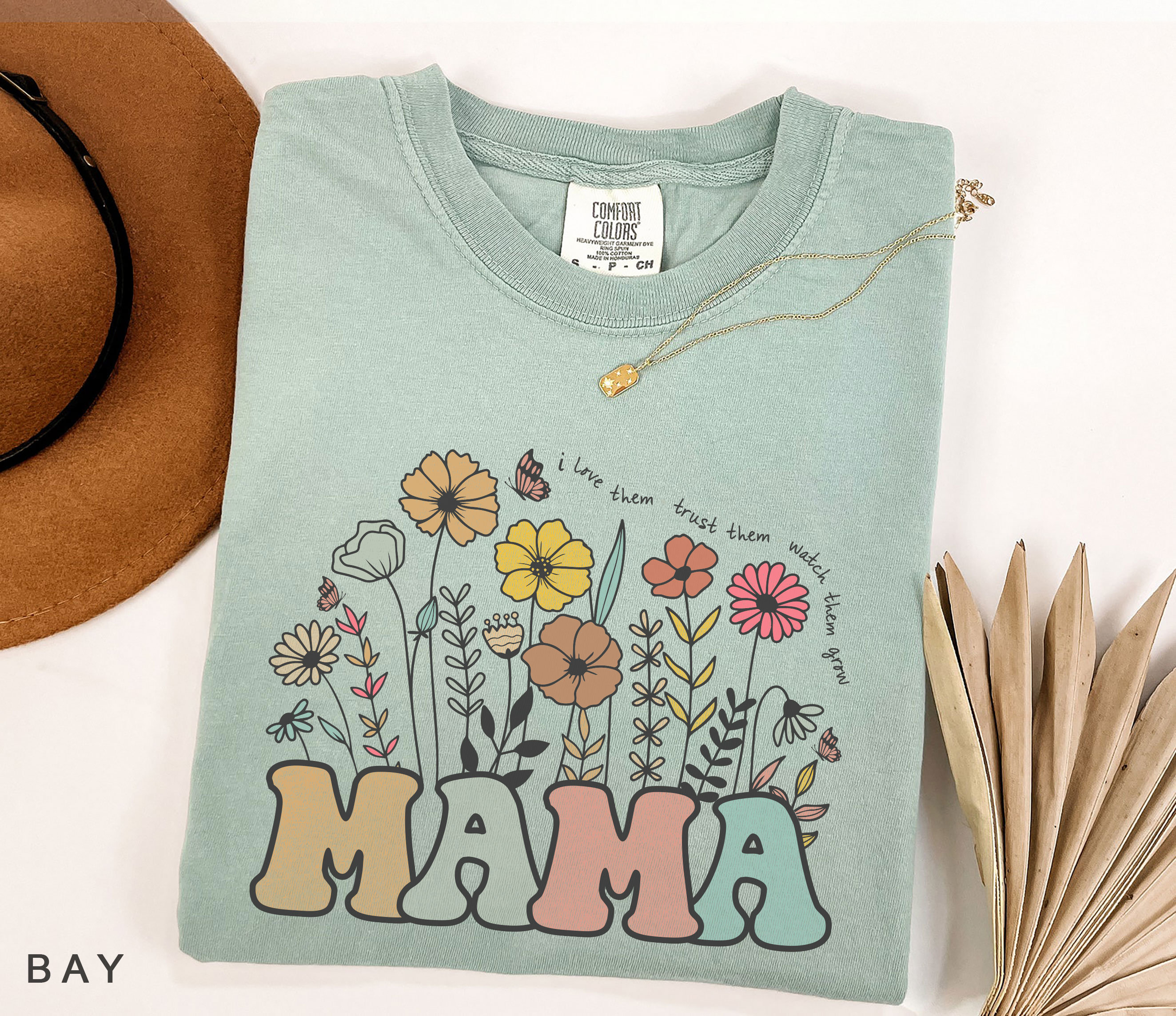 vintage floral mama t shirt for women strong woman graphic tee best mom ever shirt mothers day gift hwck9 scaled