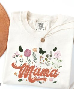 vintage floral mama t shirt for women strong woman shirt cute mom life tee mothers day gift graphic tee ncliy