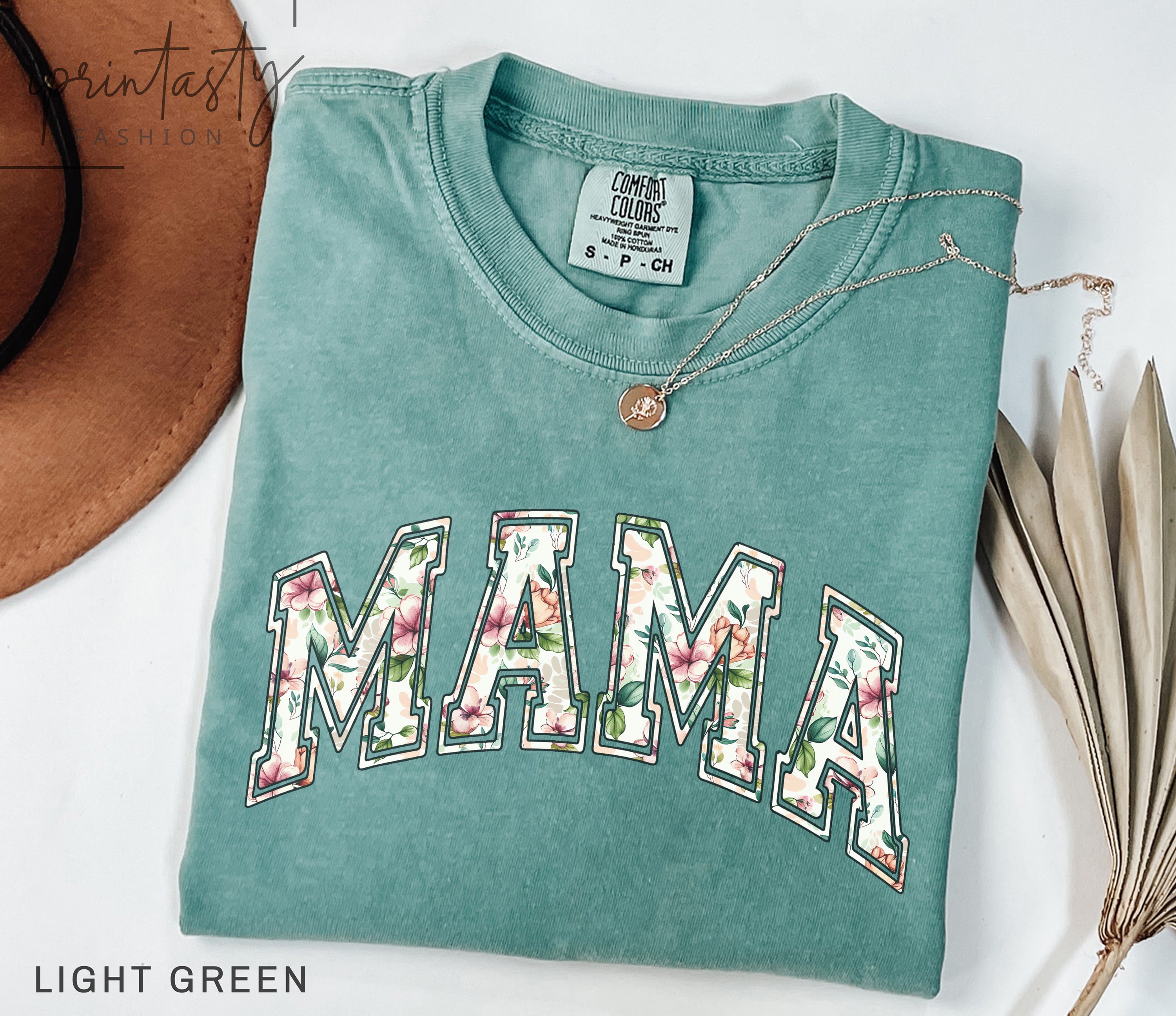 vintage floral mama t shirt for women strong woman shirt funny mom life tee graphic mothers day gift noxvs scaled