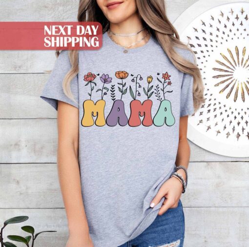 vintage floral mom shirt cute mom life tee plant mama t shirt best mom ever gift for mothers day 0a10p