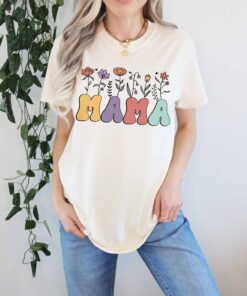 vintage floral mom shirt for plant mama cute mom life t shirt perfect gift for mothers day and moms everywhere 851ua