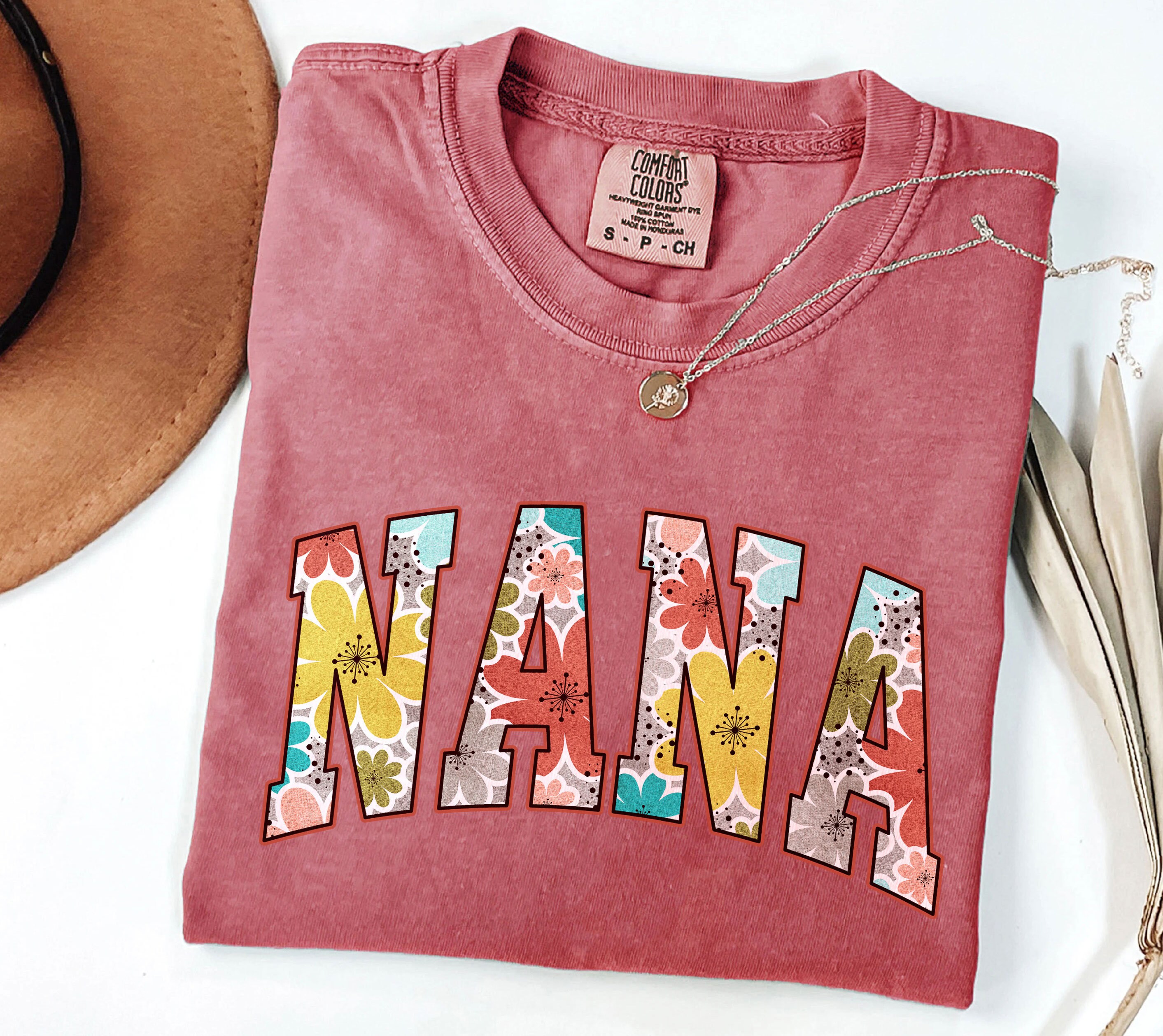 vintage floral nana t shirt for grandma graphic tee womens shirt best nana ever gift idea oxkzu scaled