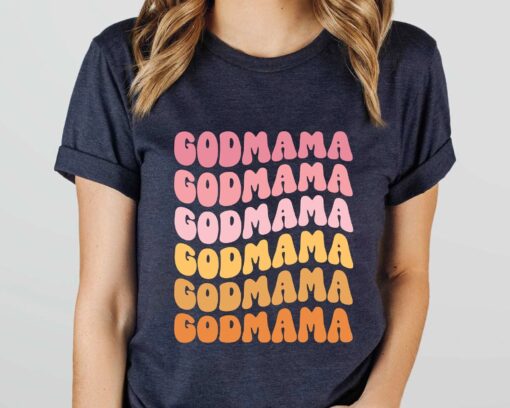 vintage godmother shirt cute gift for mothers day baptism proposal godmom t shirt unique godmother apparel 767uk