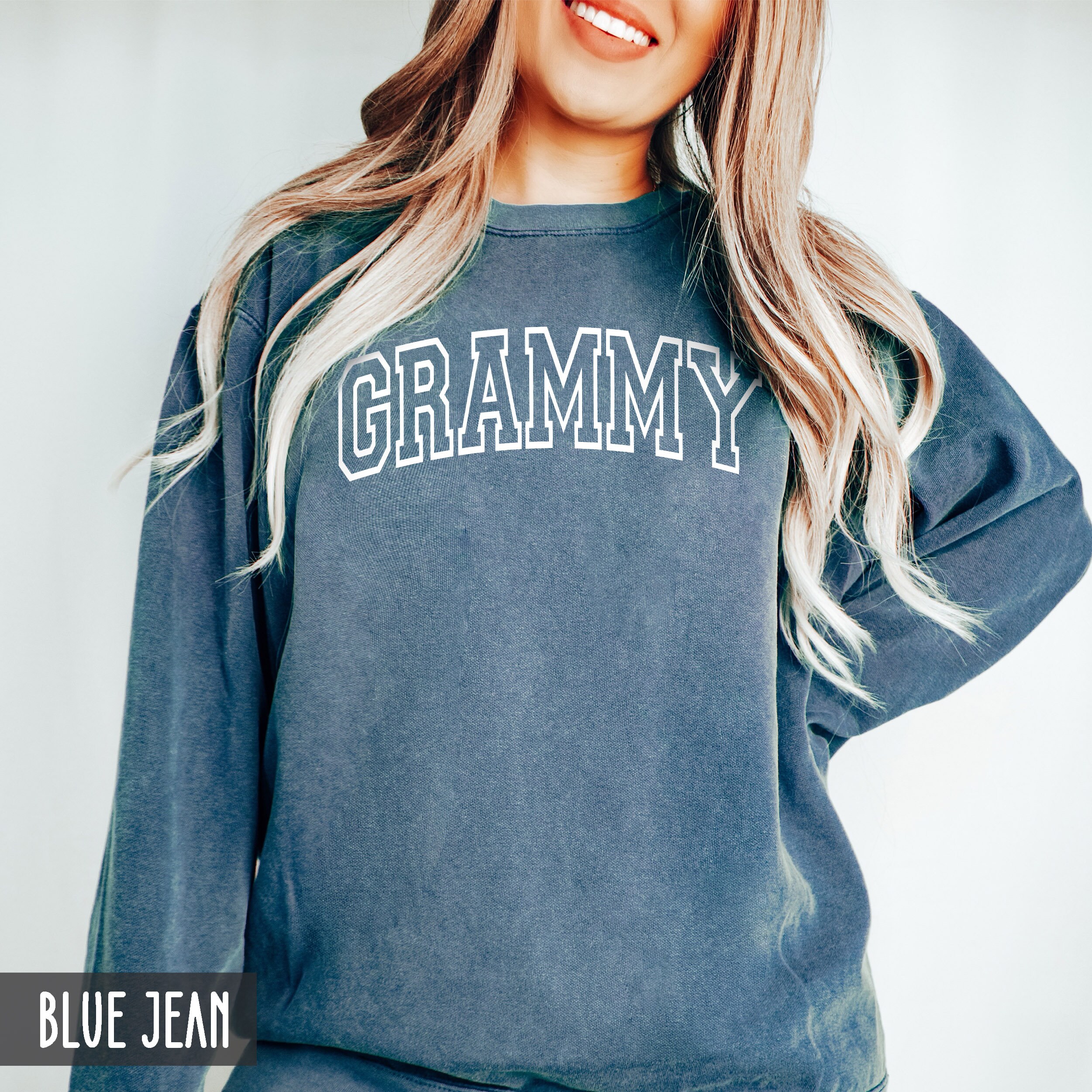 vintage grammy sweatshirt for new grandma birthday gift mothers day gift cute crewneck for new baby announcement smlpa