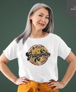 vintage leopard sunflower grandma shirt retro grammy t shirt cute gift for grandmothers best grandma ever apparel 8idmj