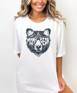 vintage mama bear t shirt for mom and mother to be cute mom life shirt retro bear lover tee perfect for mothers day hoiti