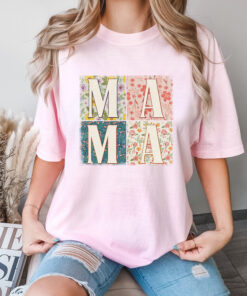 vintage mama shirt floral design cool mom t shirt best mom ever gift for mothers day new mom shirt eldel