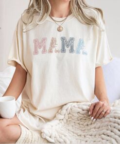 vintage mama shirt for mothers day gift from daughter funny mom life t shirt cute birthday baby shower gift 5y6ec