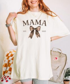 vintage mama shirt for mothers day gift funny mom life t shirt new mom baby reveal birthday present from daughter ikye6