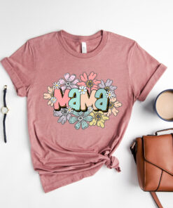 vintage mama shirt funny mom t shirt cute mothers day gift flower design mom life sweatshirt for moms b2lht