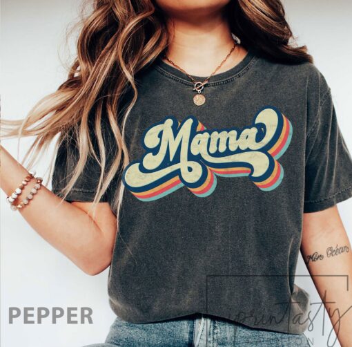 vintage mama shirt retro mom life t shirt for mothers day cute mom shirt unique gift for moms z5zdb