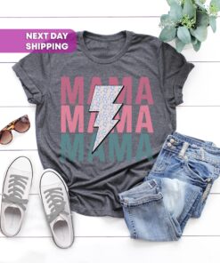 vintage mama shirt with leopard print cute mom life t shirt for mothers day unique motherhood apparel jgqxs