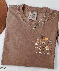 vintage mama shirt with wildflowers cute mom t shirt for mothers day personalized gifts for new moms and moms life vjutd