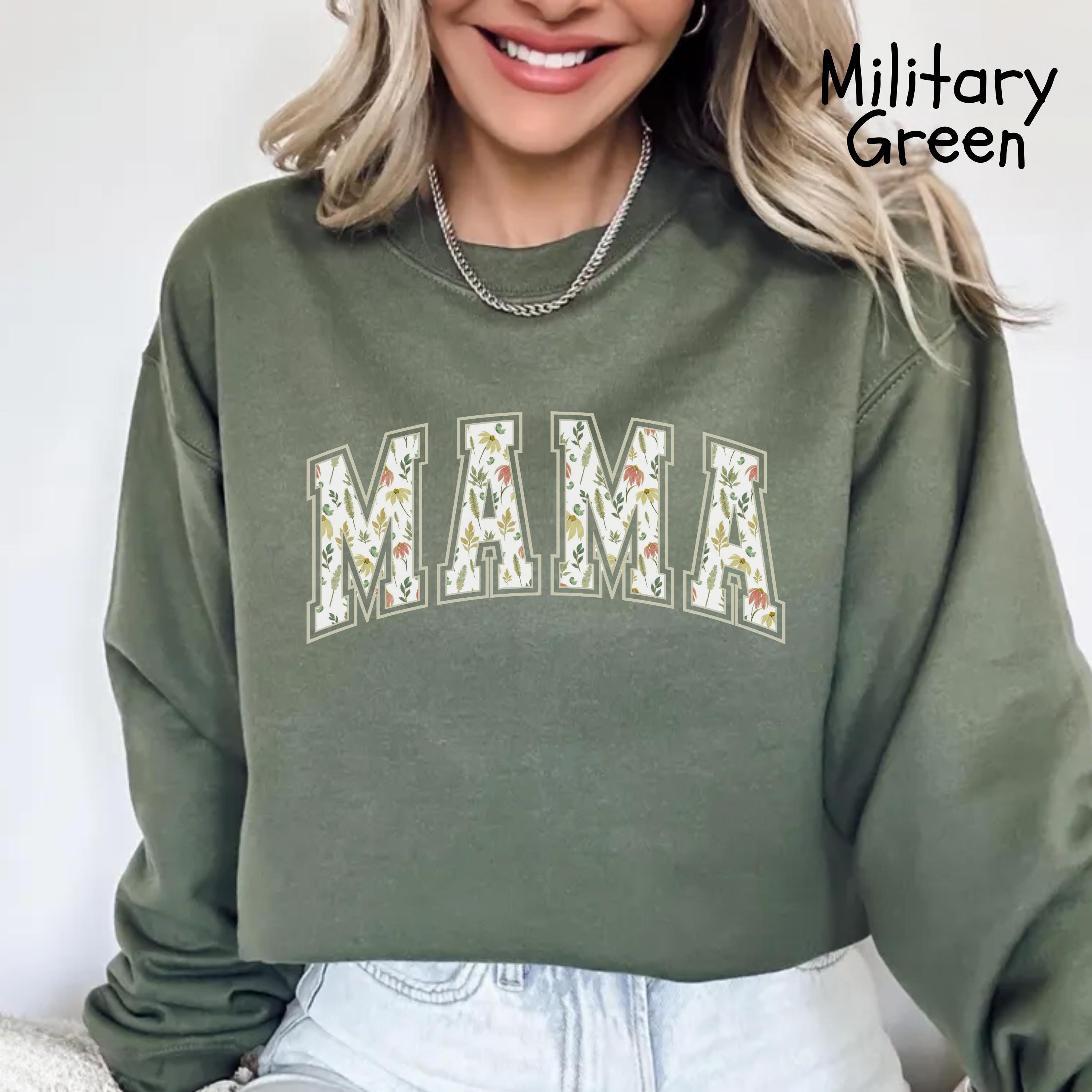 vintage mama sweatshirt floral graphic tee cute mama shirt for mothers day gift new mama t shirt 7vtns