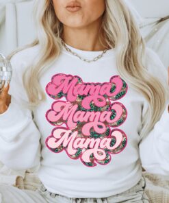 vintage mama sweatshirt for new moms pink gift sweater for mothers day funny mom shirt unique mama gifts 39xbi