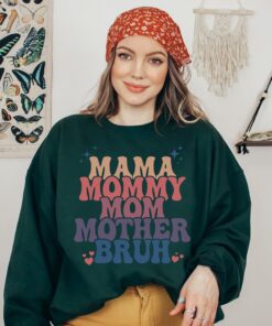 vintage mama sweatshirt funny mom life shirt for mothers boho style motherhood apparel perfect for moms 13bne