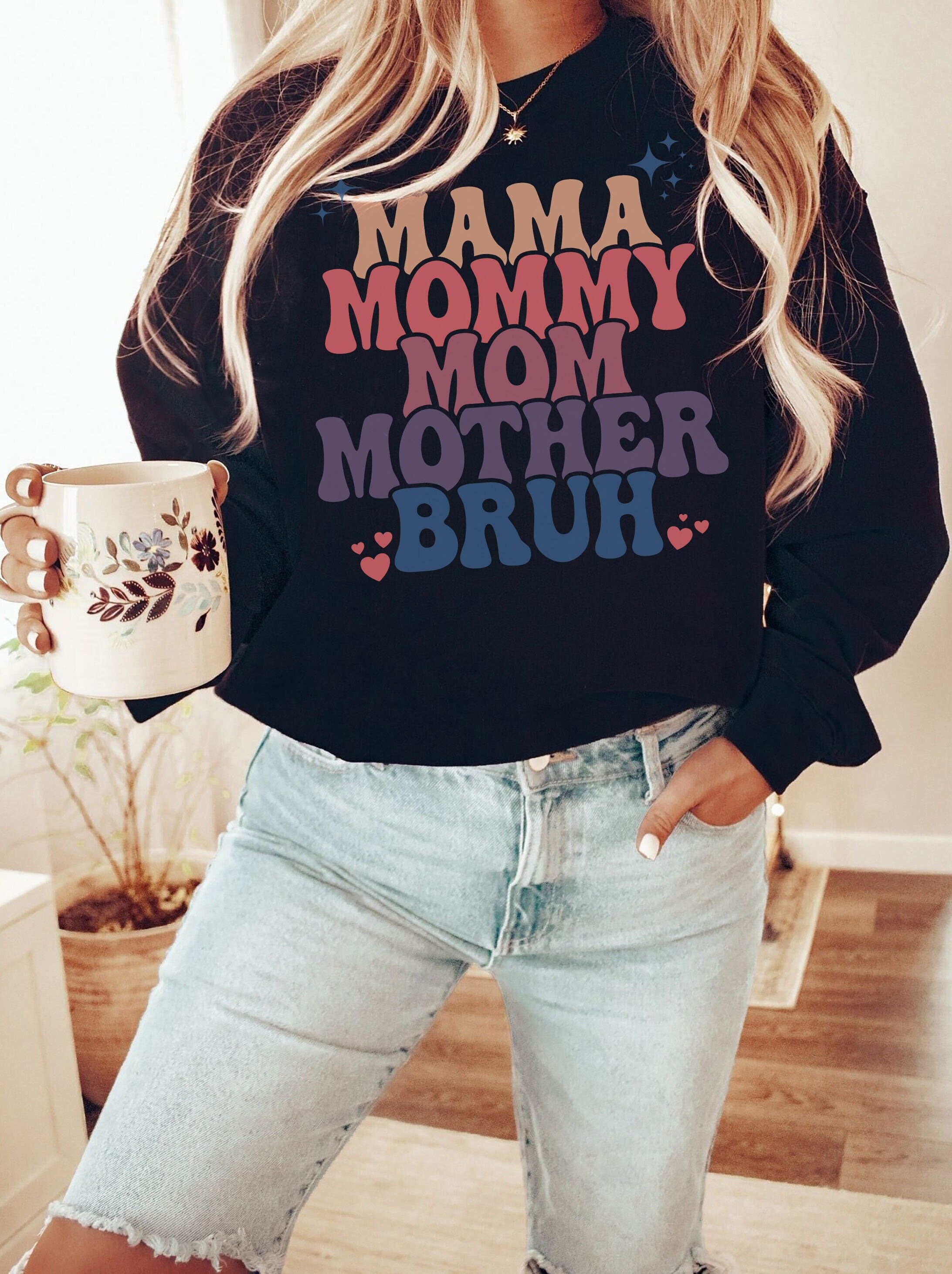 vintage mama sweatshirt funny mom life shirt for mothers boho style motherhood apparel perfect for moms 9bvm1 scaled