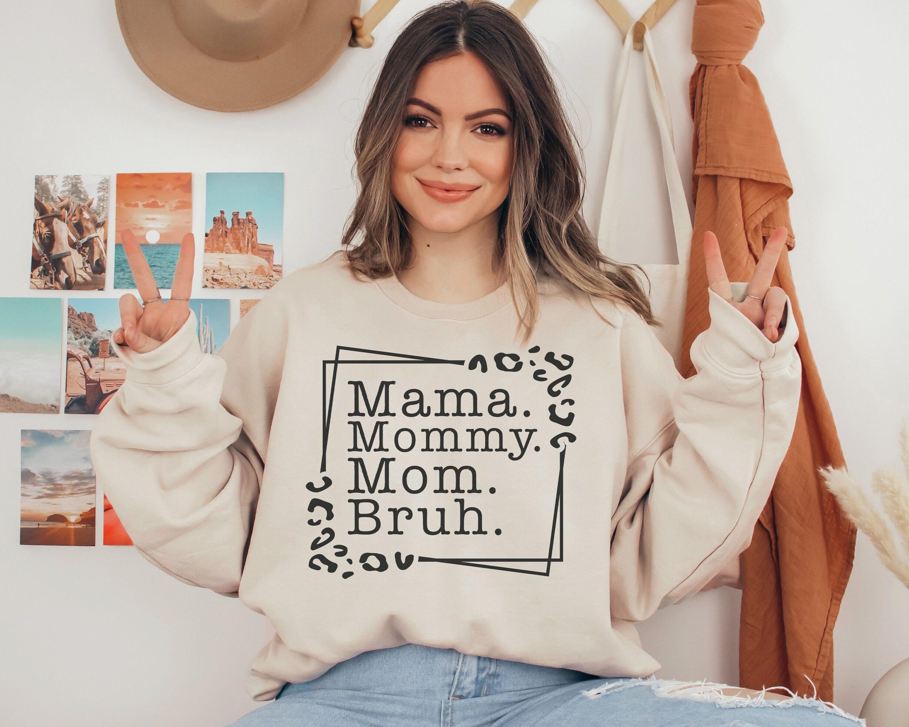 vintage mama sweatshirt funny mom shirt for motherhood boho style comfortable apparel for moms and mothers day s6zbn scaled