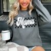 vintage mama sweatshirt retro style comfort colors checkers sweater for moms motherhood apparel cute mom life shirt oxris scaled