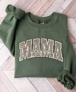 vintage mama sweatshirt with leopard print retro design perfect for mom life and unique mom gifts vnynu