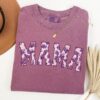 vintage mama t shirt for first mothers day gift new mom announcement cute mom life shirt with grapes design zqqtc scaled