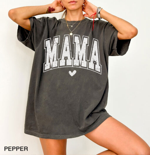 vintage mama t shirt for women graphic tee strong woman shirt cute mom life shirt best mom ever gift for mothers day