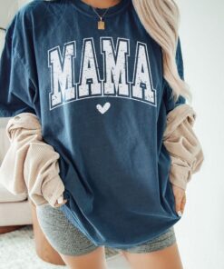 vintage mama t shirt for women graphic tee strong woman shirt cute mom life shirt best mom ever gift for mothers day wjsmk