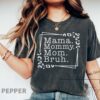 vintage mama t shirt funny mom life shirt boho style for mothers comfort colors mommy shirt oevua
