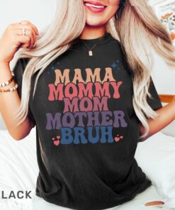 vintage mama t shirt funny mom life shirt boho style for mothers comfortable mommy shirt unique gift for mothers day cqdfa