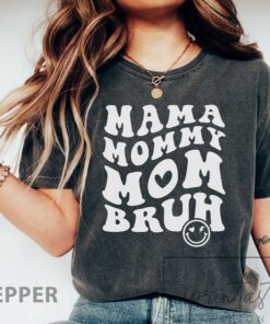 vintage mama t shirt funny mom shirt boho style for mothers comfort colors mom life apparel relmq
