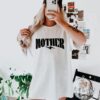 vintage mom graphic tee shirt for women cute retro oversized t shirt for moms pregnancy and mom life xy1fk scaled