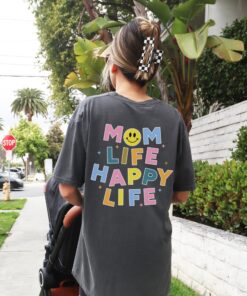 vintage mom life graphic tee shirt for women retro oversized top trendy mama t shirt perfect for mothers day gifts etrsu